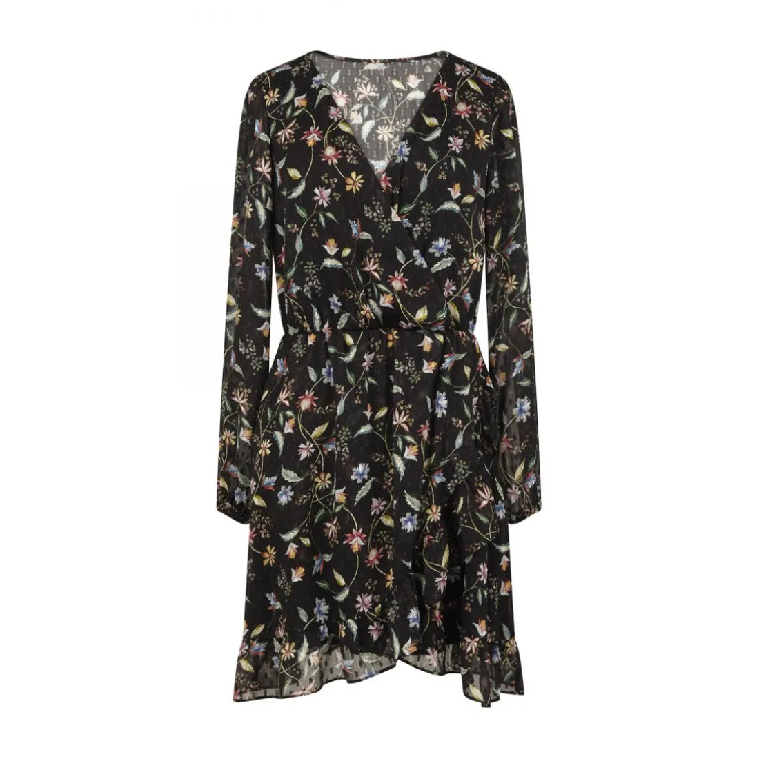 Robe courte femme Noir Naf Naf