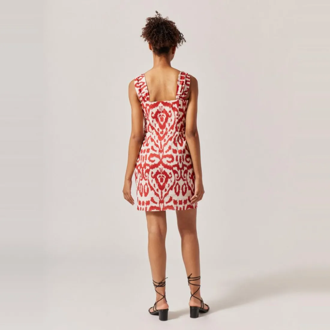 Robe courte imprimée