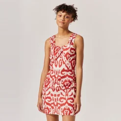 Robe courte imprimée