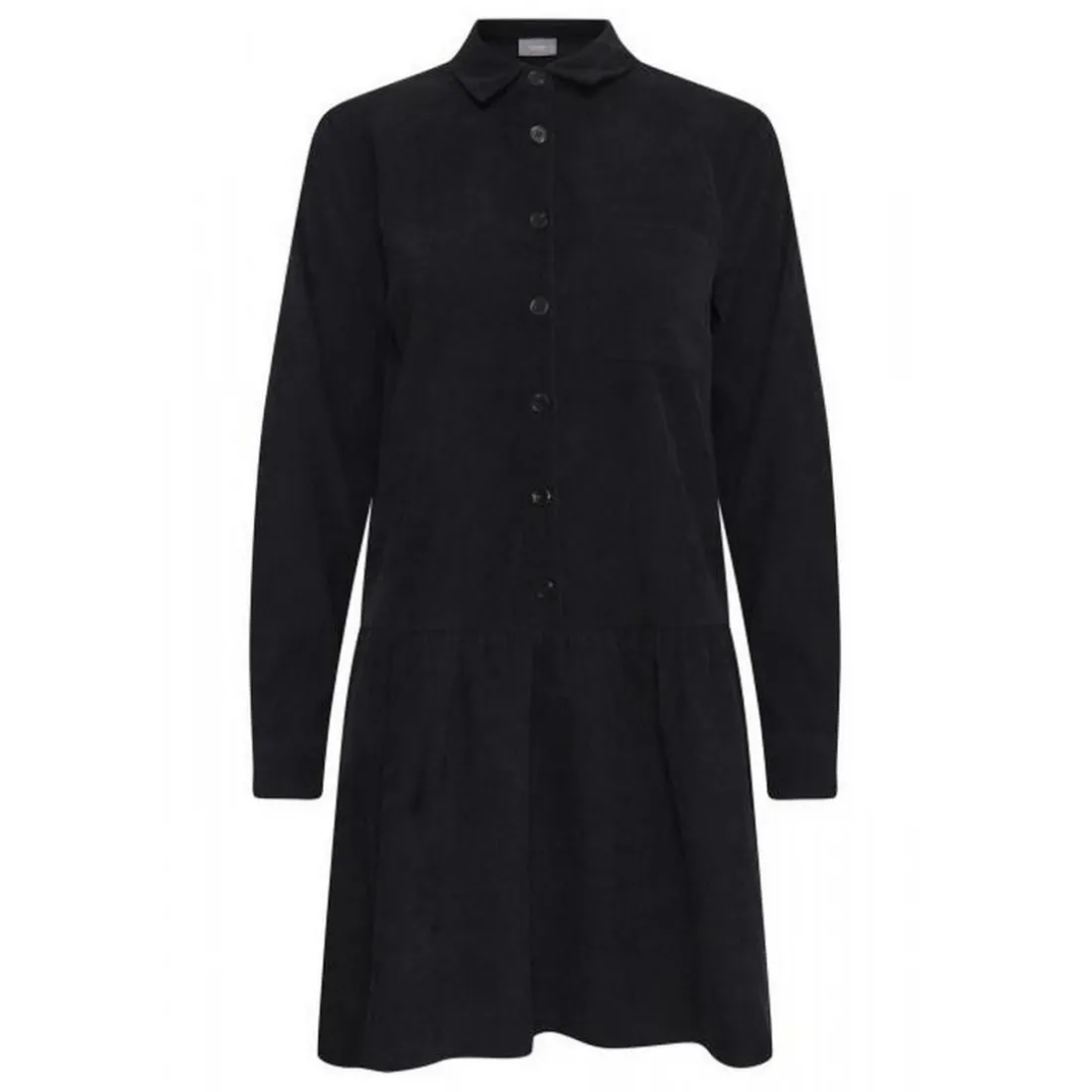 Robe courte légère BXELEXIA noir