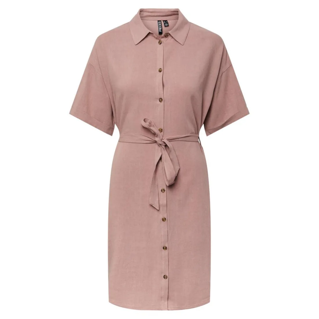 Robe courte Violet en viscose