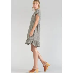 Robe droite ALIETTE blanc