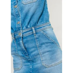Robe droite en jeans ALVY bleu Demi