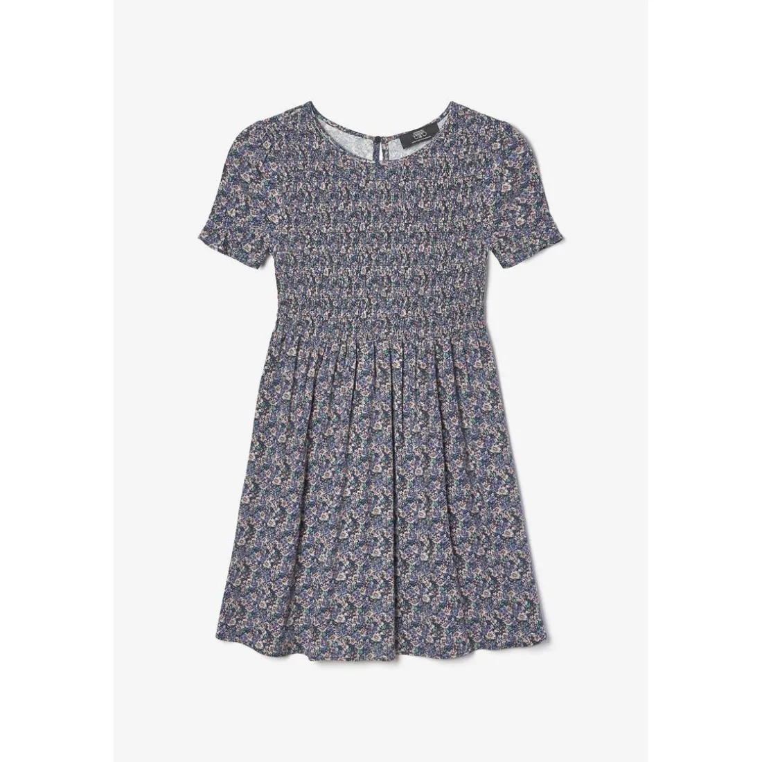Robe droite fille ACEGI bleu en viscose