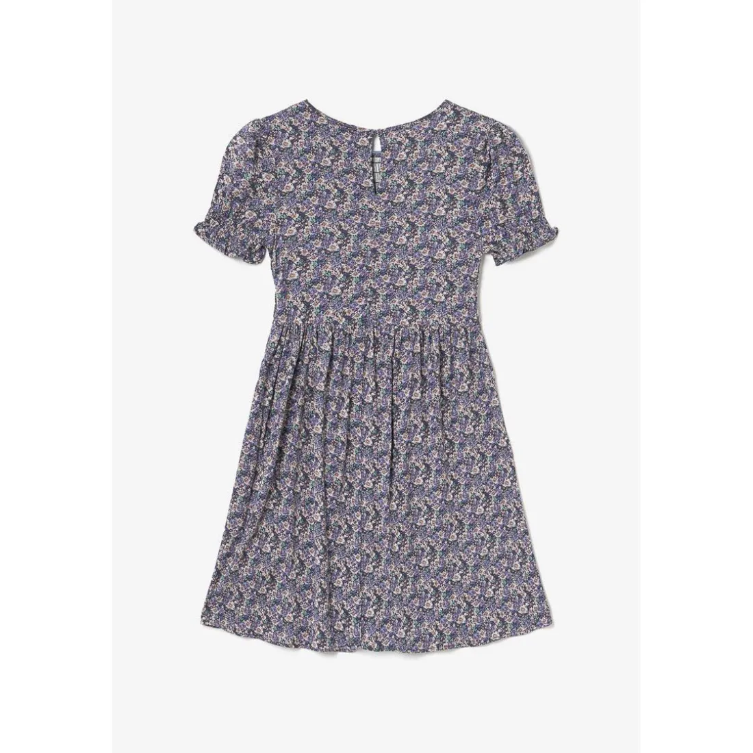 Robe droite fille ACEGI bleu en viscose