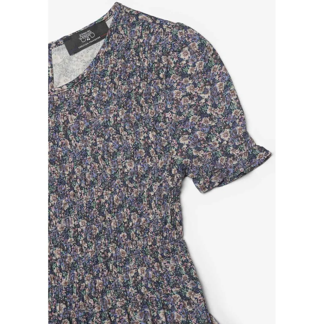 Robe droite fille ACEGI bleu en viscose