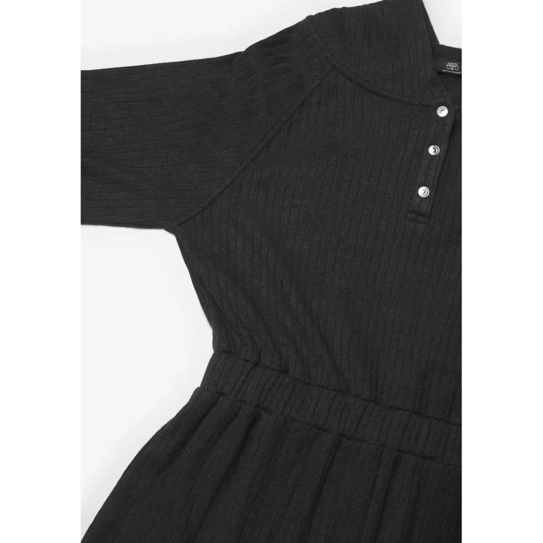 Robe droite fille CAPPUGI noir en viscose