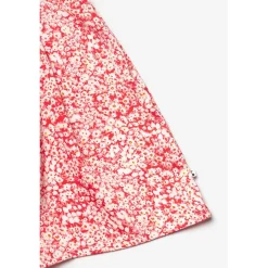Robe droite fille YULIGI rouge
