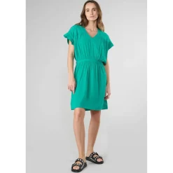 Robe droite JOLIBOI vert Wren
