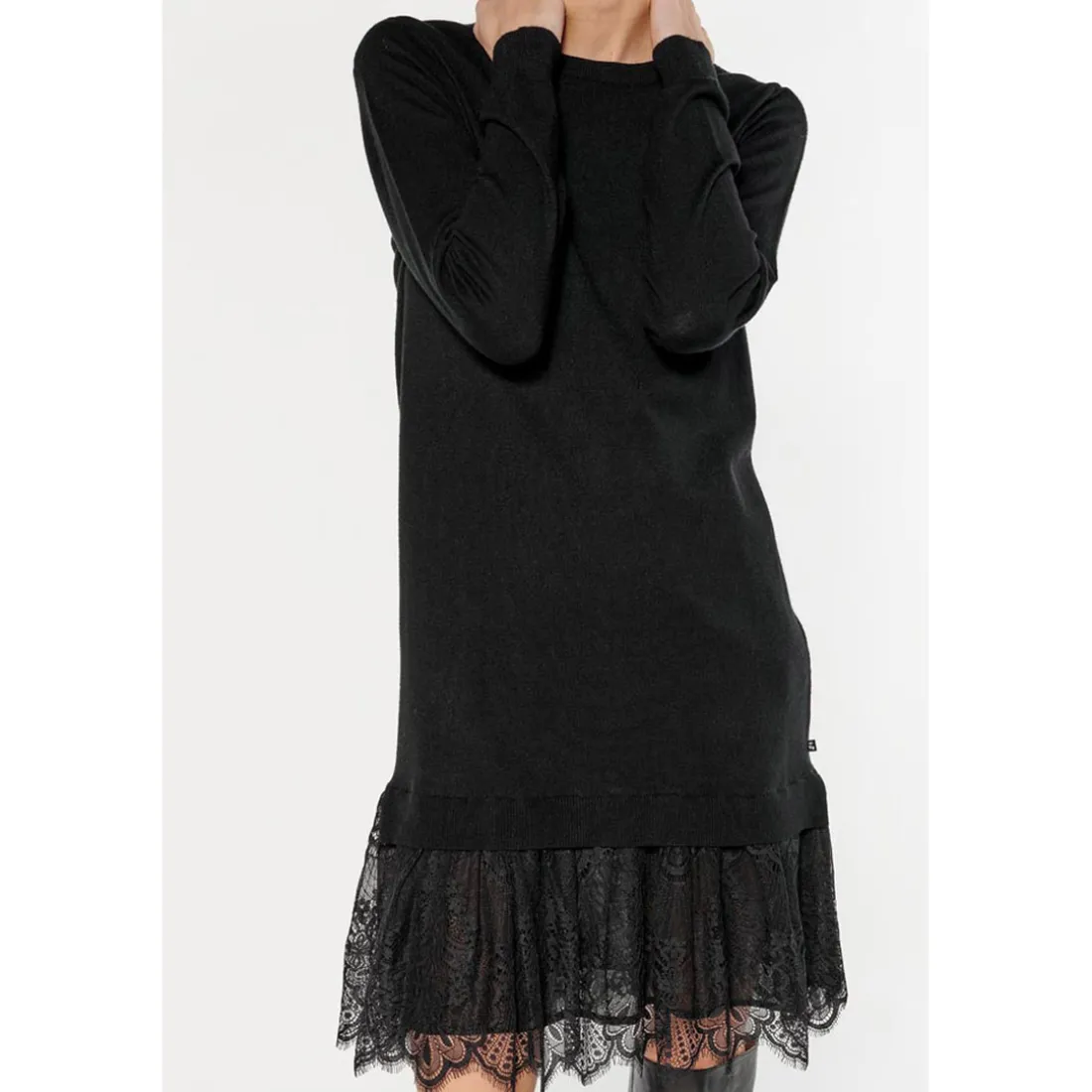 Robe droite KANDYLA noir