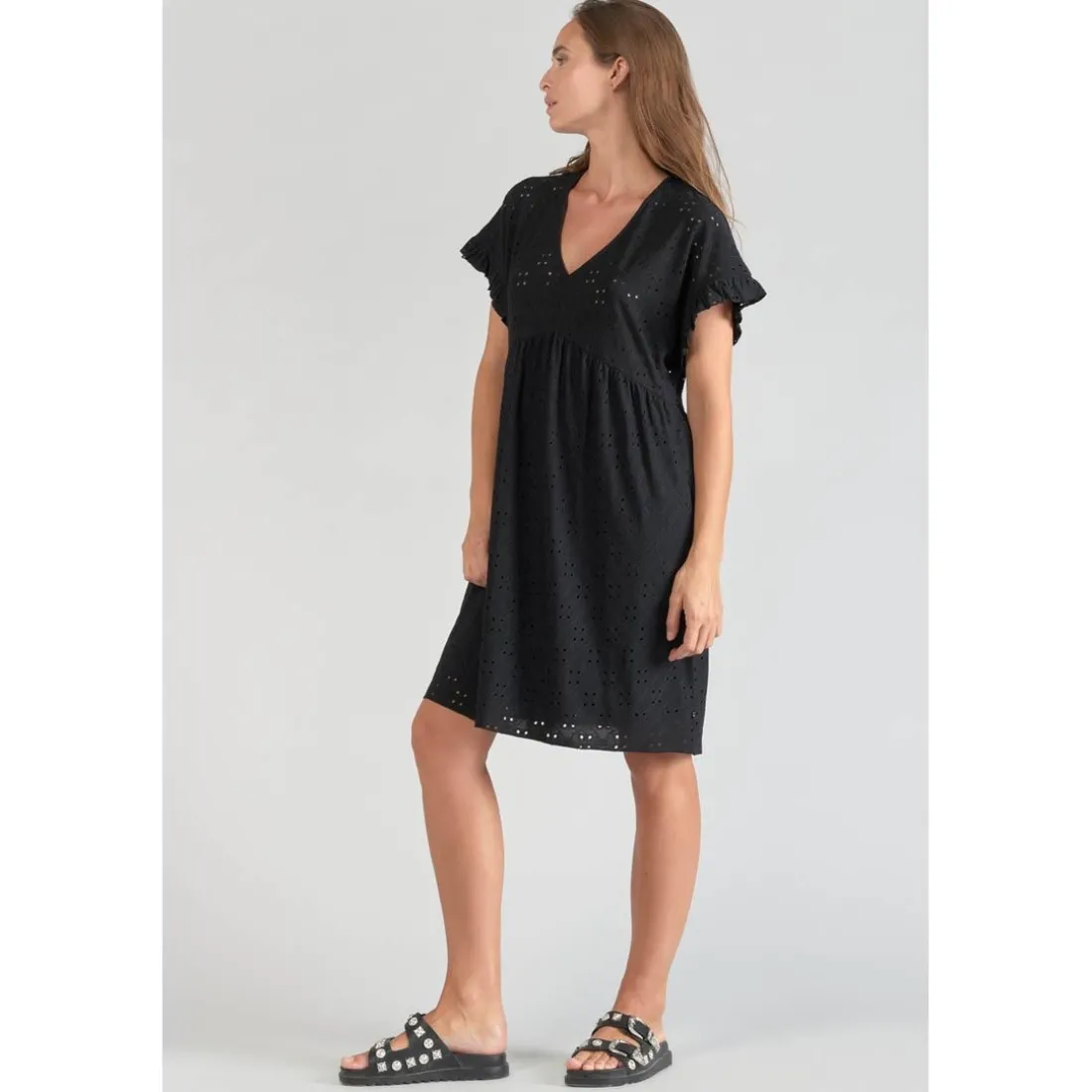 Robe droite LIA noir