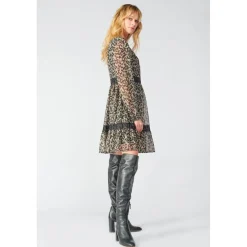 Robe droite REVE vert
