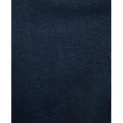 Robe droite zippée ceinturée en jean