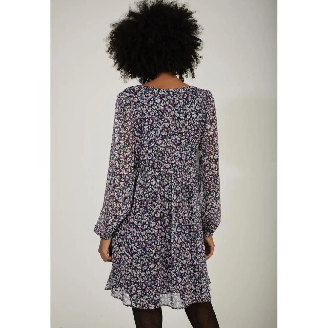 Robe effet transparent