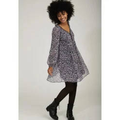 Robe effet transparent