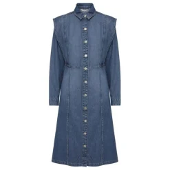 Robe en jean femme bleu