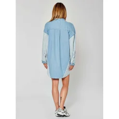Robe En Jean LOANE bleu en coton