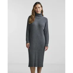 Robe en maille gris Anna
