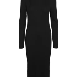 Robe en maille viscose Lynzi noir Zoe