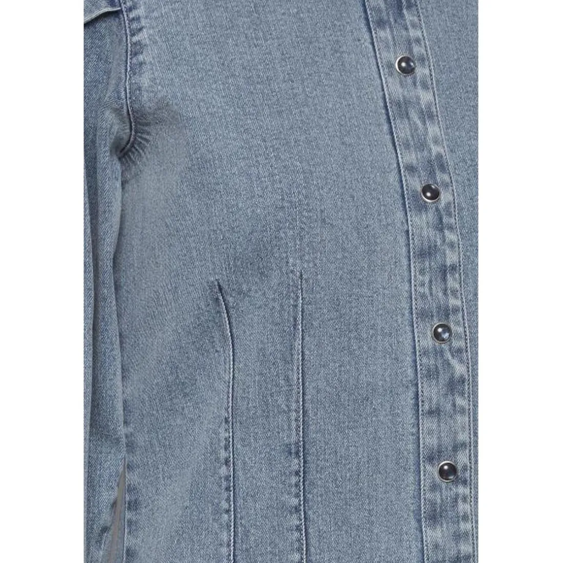 Robe femme bleu clair en coton