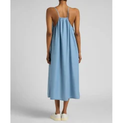 Robe Femme en Lyocell bleu