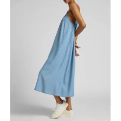 Robe Femme en Lyocell bleu
