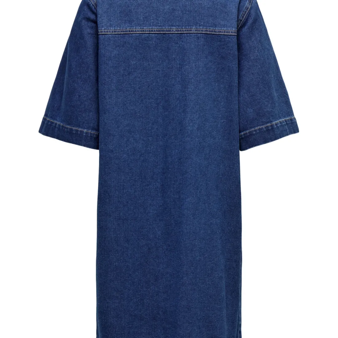 Robe Jean Courte ONLBELLE - Bleu en coton Eva