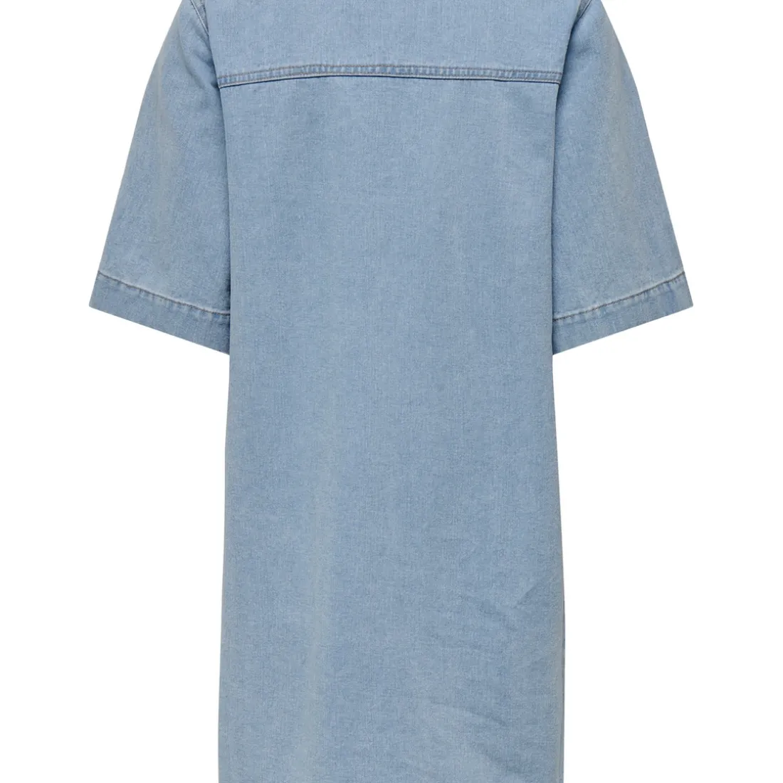 Robe Jean Courte ONLBELLE - Bleu Lucy en coton