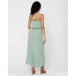 Robe longue à manches longues - ONLWINNER vert