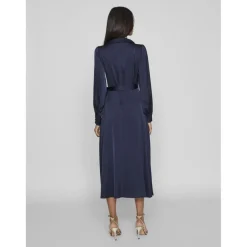 Robe longue bleu foncé Blair