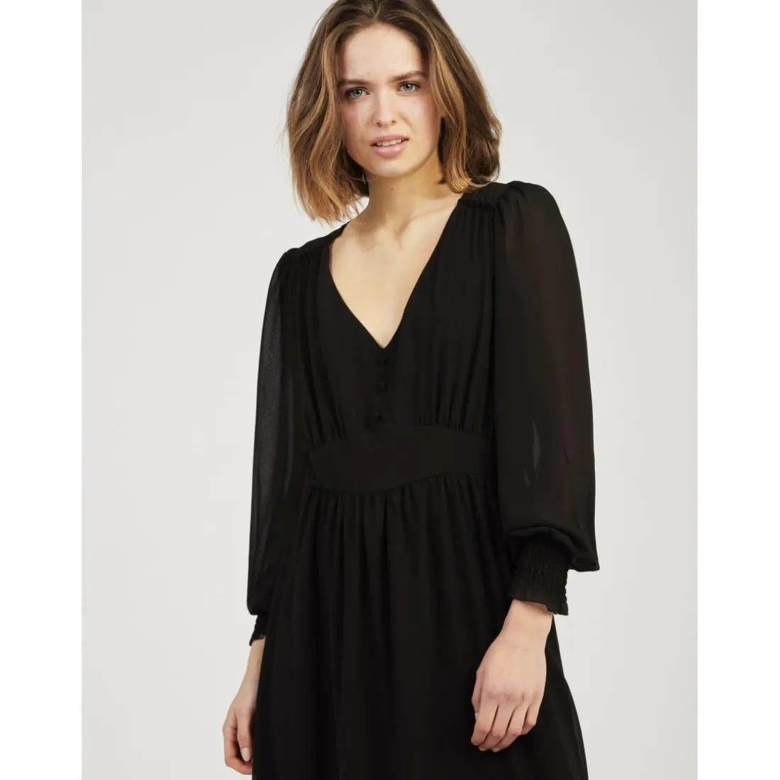 Robe longue femme NOIR - Naf Naf