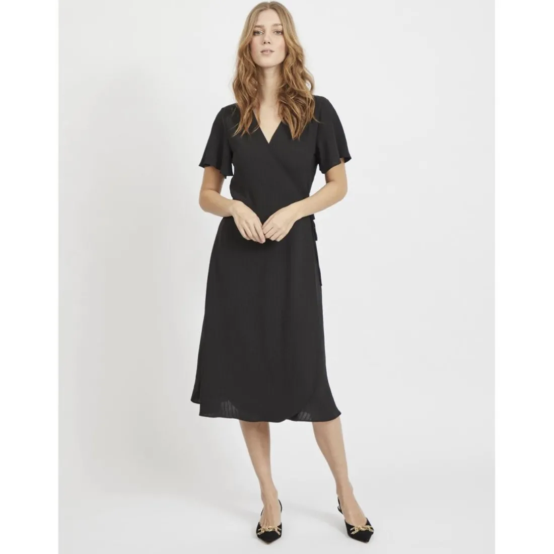 Robe longue noir Anya