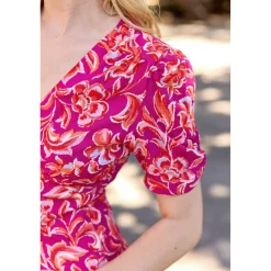 Robe longue ROZANA cachemire en viscose