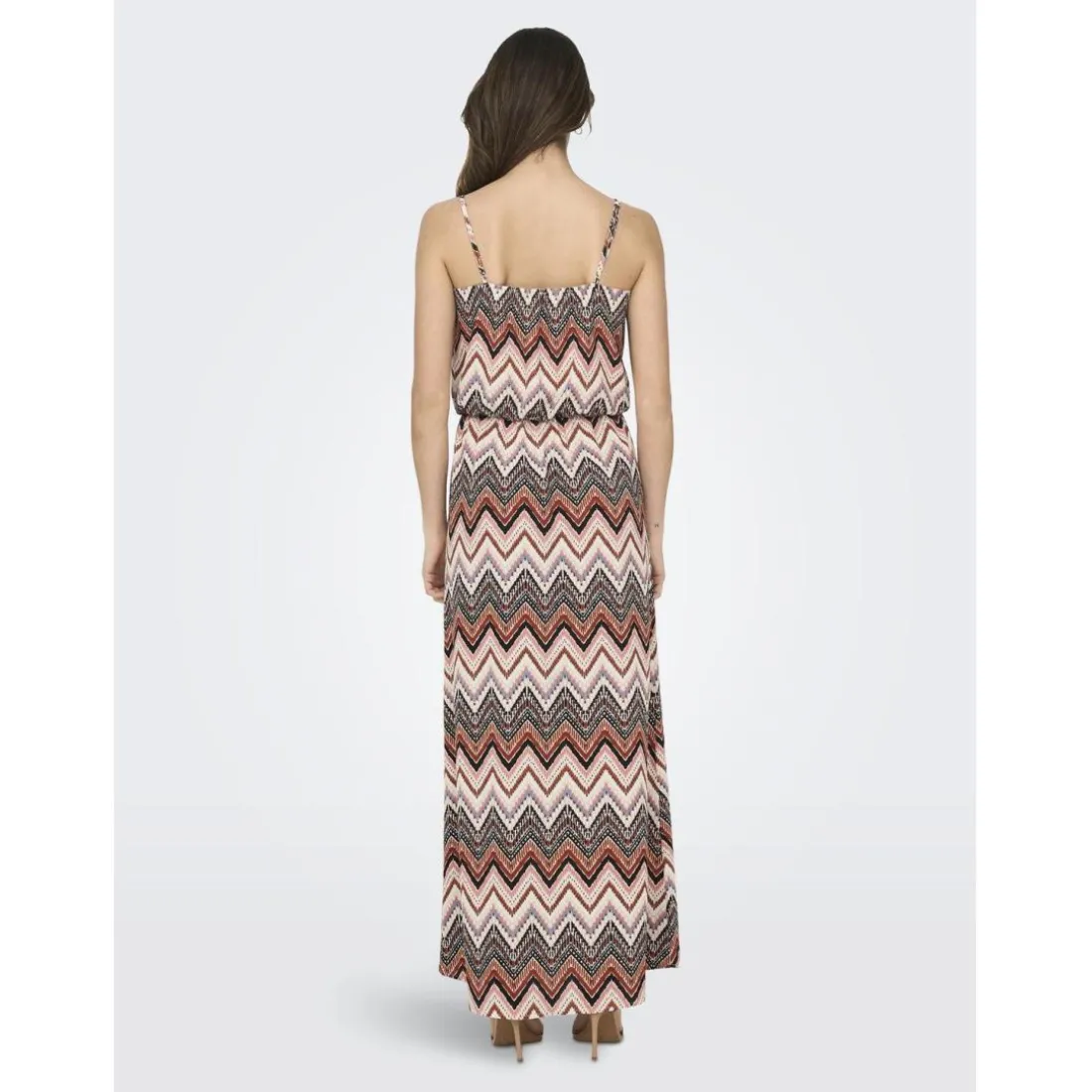 Robe longue sans manches blanc Ella