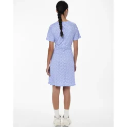 Robe manches courtes Sienna bleu Hazel