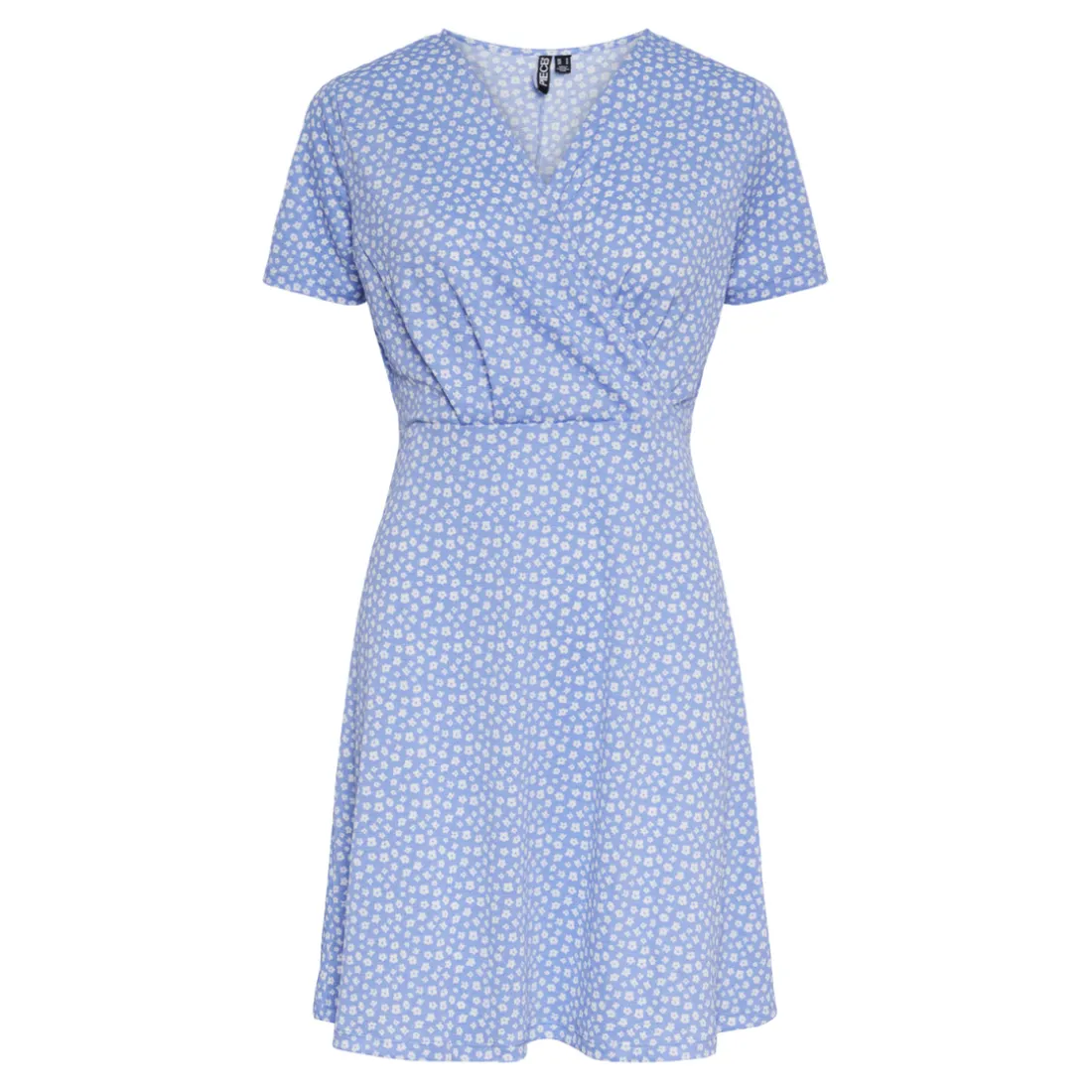 Robe manches courtes Sienna bleu Hazel