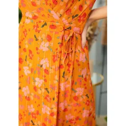 Robe Midi CARLANA orange