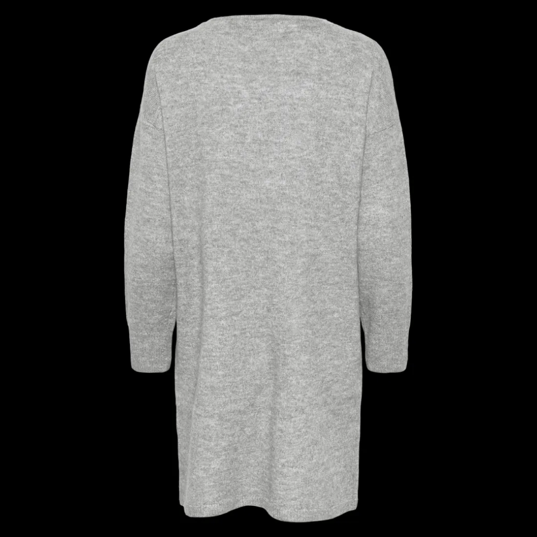 Robe midi en maille gris Ria