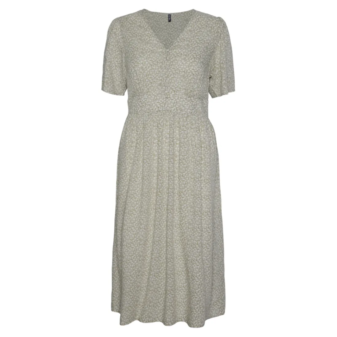 Robe midi Tala gris en viscose Ava