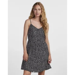 Robe nuisette Tala noir en viscose Juno
