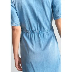 Robe portefeuille en jeans FLOE bleu Sloan