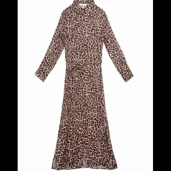 Robe RAMIA leopard en viscose