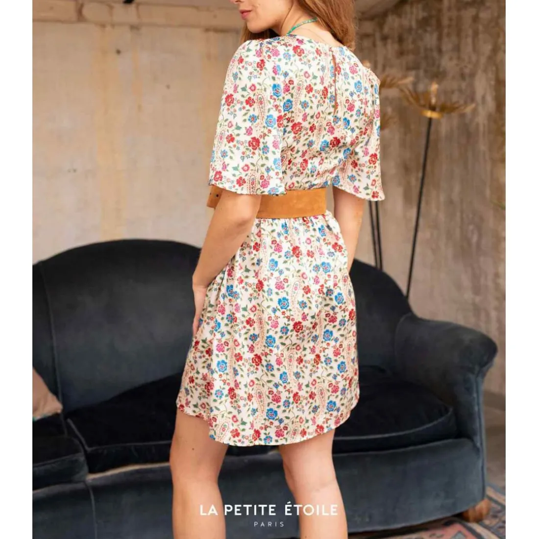 Robe Rosaria blanc
