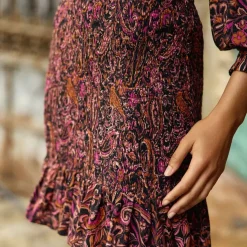Robe RUDI gipsy violet en viscose