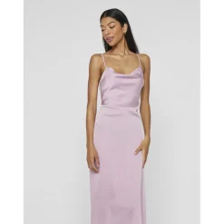 Robe sans manches dos nu Ravenna violet Mina