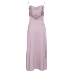 Robe sans manches dos nu Ravenna violet Mina