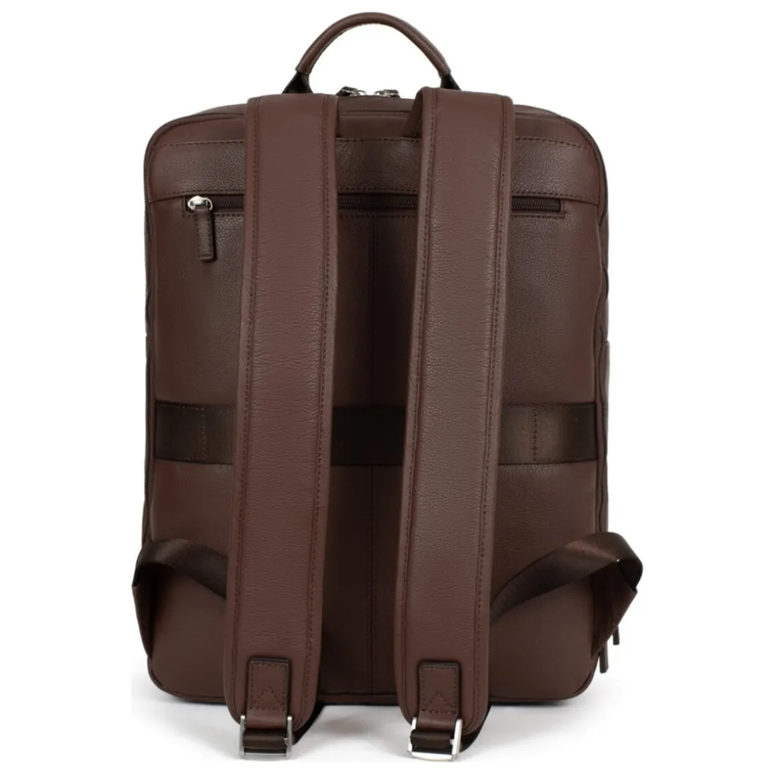 Sac à dos 15'' & tablette & A4 Cuir CONFORT Chocolat