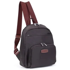 Sac à dos - Tablette - Marron foncé - Diversité en nylon