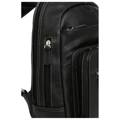 Sac à dos Cuir CONFORT Noir Nora