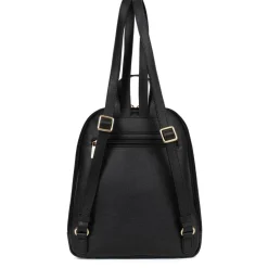 Sac à dos LUNA Noir en cuir Lia